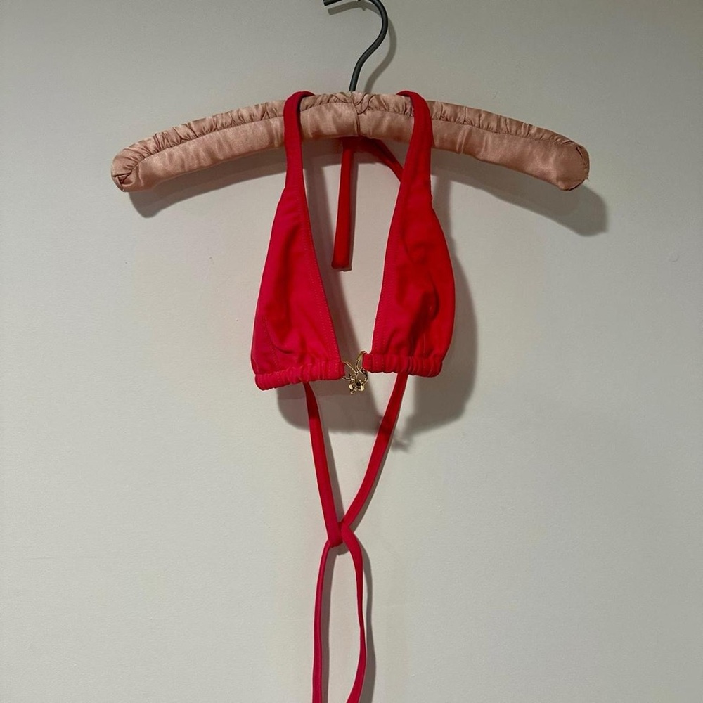 VIX - NWOT bikini top, hot pink Sz L
